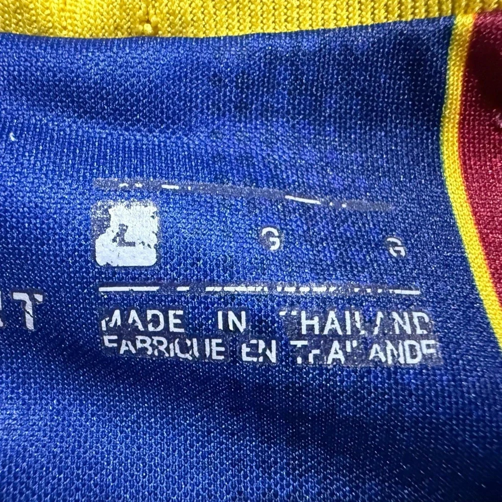 Nike FC Barcelona Soccer Jersey Kids Large Blue Red Striped Rakuten CD4500-456